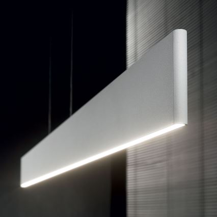 Ideal Lux - LED люстра на тросі DESK LED/32W/230V 102,5 cm CRI 90 біла