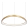 Ideal Lux - LED-люстра на тросі GEMINI LED/47W/230V 2700K, діаметр 61 см, CRI 90, латунь
