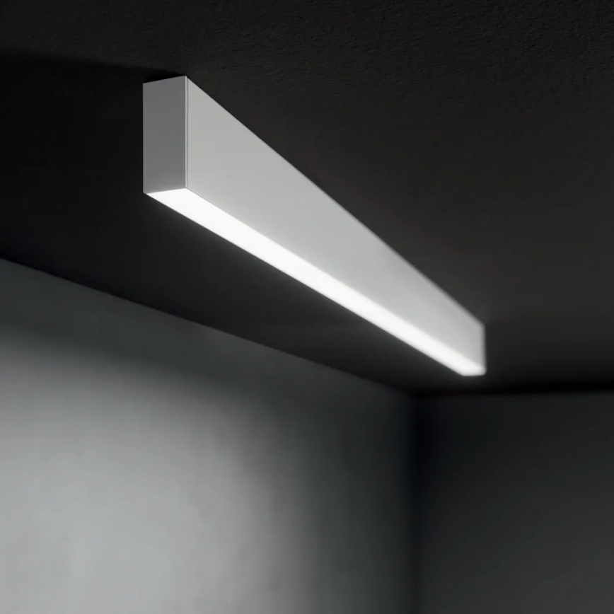 Ideal Lux - LED-люстра на тросі LINUS LED/32W/230V 4000K CRI 90 120 cm біла
