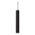 Ideal Lux - LED-люстра на тросі LOOK 1xGU10/7W/230V CRI 90 діаметр 6 см чорна
