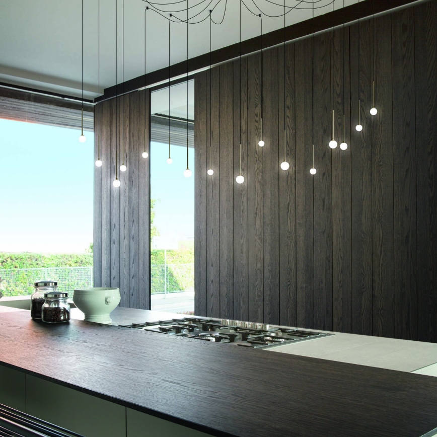 Ideal Lux - LED люстра на тросі LUCCIOLA 16xLED/16W/230V CRI 90 павук чорний
