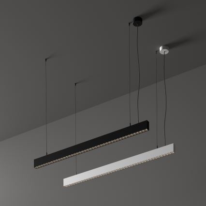 Ideal Lux - LED-люстра на тросі OFFICE LED/30W/230V 4000K CRI 90 біла