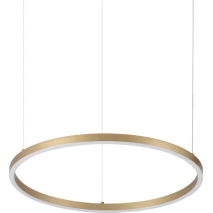 Ideal Lux - світлодіодна люстра на тросі ORACLE SLIM LED/29W/230V 3000K CRI 90 діаметр 50 см золота