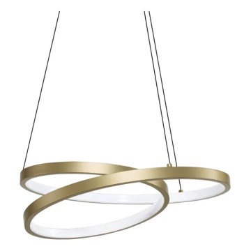 Ideal Lux - LED-люстра на тросі OZ LED/38W/230V діаметром 40 см CRI 90 золота