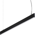 Ideal Lux - LED-люстра на тросі STEEL LED/29W/230V 3000K CRI 90 120 cm чорна