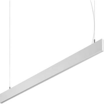 Ideal Lux - LED-люстра на тросі STEEL LED/29W/230V 4000K CRI 90 120 cm біла