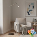 Ideal Lux - LED напольная лампа DIESIS LED/4,5W/230V CRI 95 матовый хром