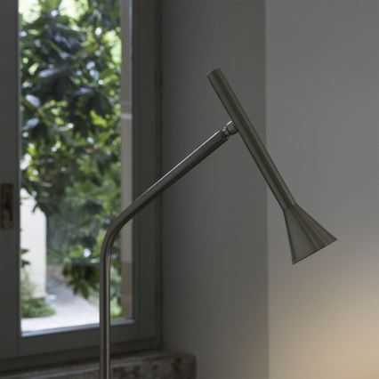 Ideal Lux - LED напольная лампа DIESIS LED/4,5W/230V CRI 95 матовый хром