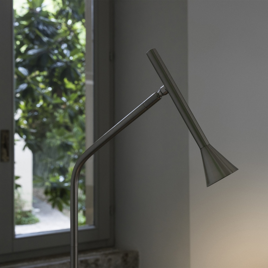 Ideal Lux - LED напольная лампа DIESIS LED/4,5W/230V CRI 95 матовый хром