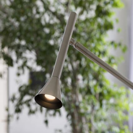 Ideal Lux - LED напольная лампа DIESIS LED/4,5W/230V CRI 95 матовый хром