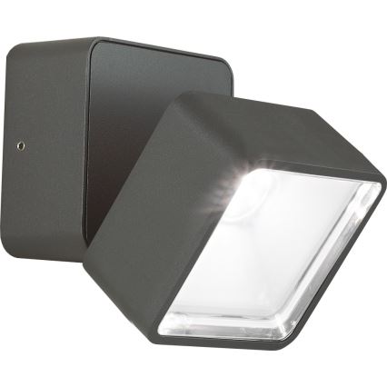 Ideal Lux - LED наружный настенный светильник OMEGA LED/7W/230V CRI 90 IP54 антрацит