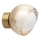 Ideal Lux - LED настенный светильник BLOOM 1xG9/3W/230V золотой/дымчато-бежевый