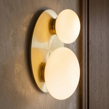 Ideal Lux - LED настенный светильник NINFEA 2xG9/3W/230V золотой