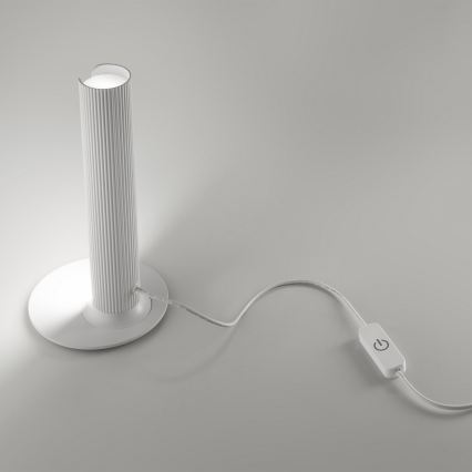 Ideal Lux - LED настільна лампа з диммером DORICA LED/8W/230V CRI 90 біла