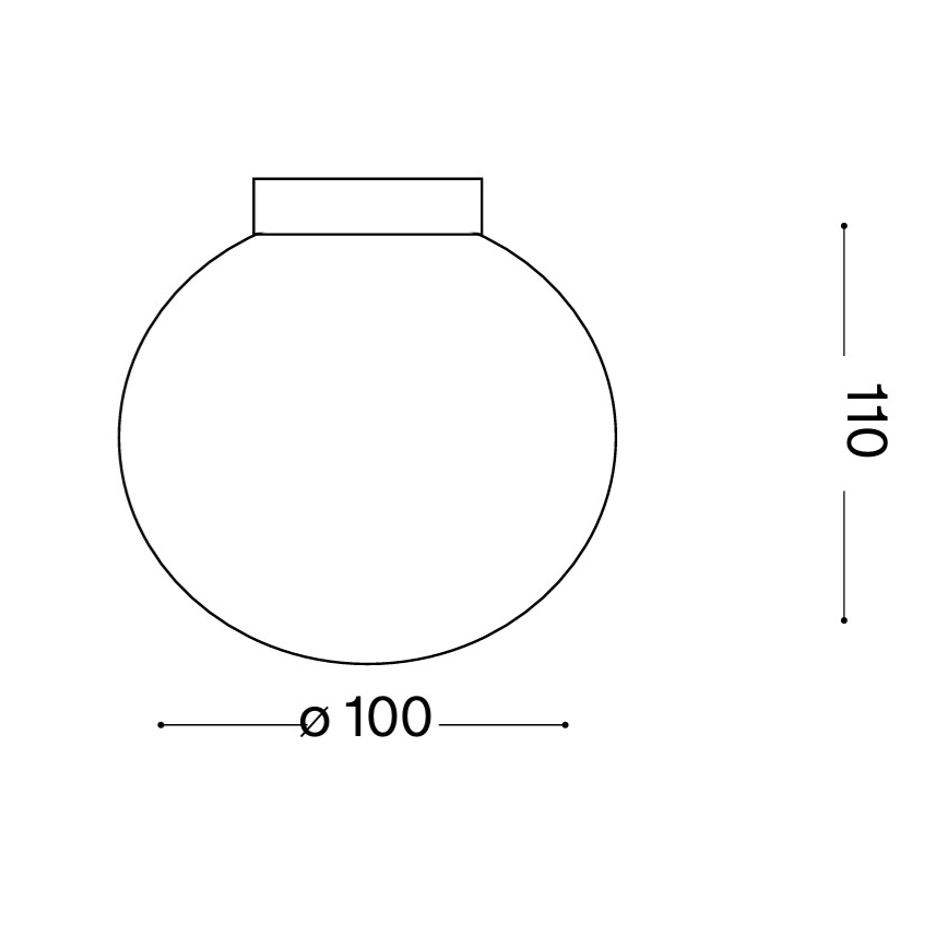 Ideal Lux - LED настінний світильник MAPA 1xG9/3W/230V діам. 10 см білий