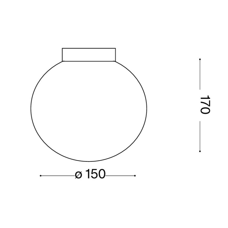 Ideal Lux - LED настінний світильник MAPA 1xG9/3W/230V, діаметр 15 см, білий