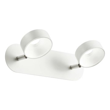 Ideal Lux - LED настінний точковий світильник OBY 2xLED/6W/230V CRI 90 білий