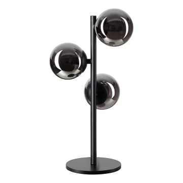 Ideal Lux - LED настольная лампа PERLAGE 3xG9/3 Вт/230 В, черный/дымчатый
