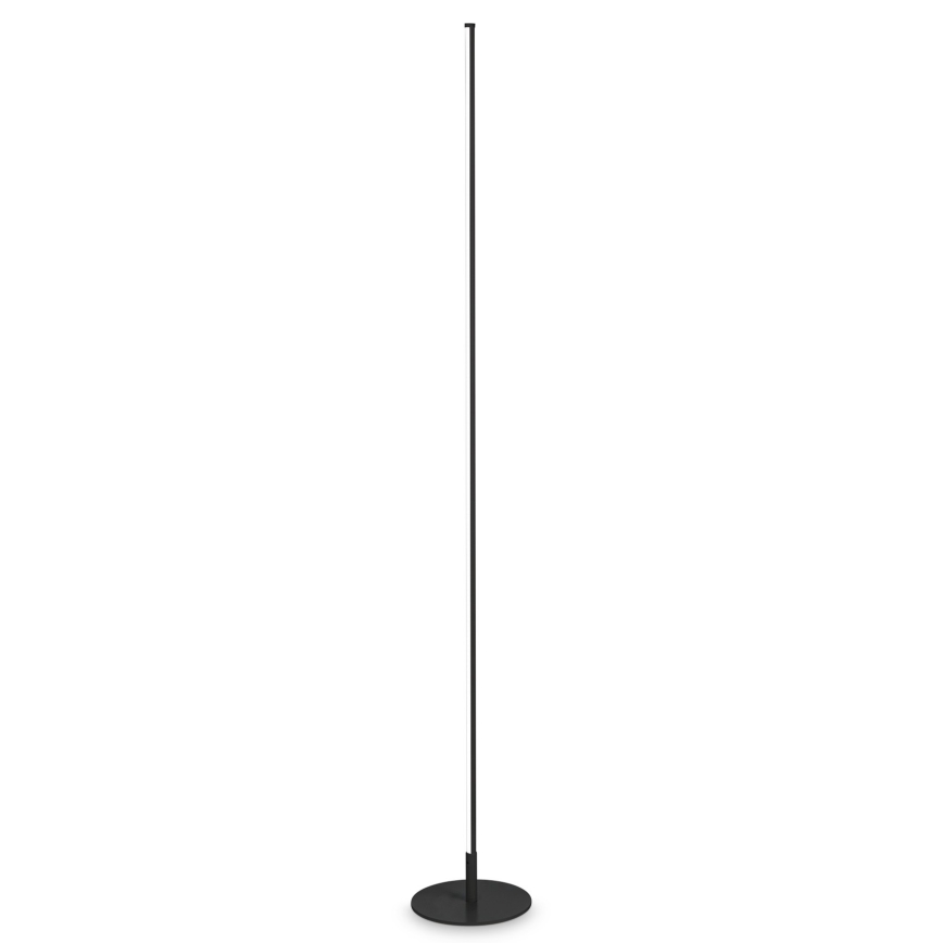 Ideal Lux - LED підлогова лампа YOKO LED/16W/230V CRI 90 з регулюванням яскравості чорна
