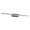 Ideal Lux - LED Підсвітка для дзеркала для ванної RIFLESSO LED/16W/230V 62 см CRI 90 IP54 чорний
