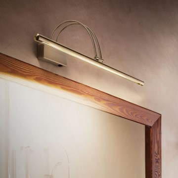 Ideal Lux - LED-подсветка для картин BOW LED/8W/230V 76 см CRI 90 латунь