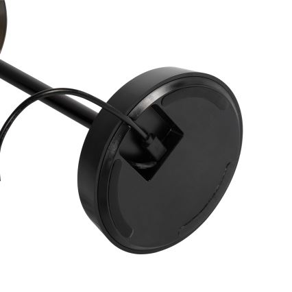 Ideal Lux - LED Сенсорна лампа з регулюванням яскравості LOLITA LED/2,8W/5V 2200 mAh IP54 чорний