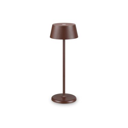 Ideal Lux - LED Сенсорна вулична лампа з регулюванням яскравості PURE LED/1,5W/3,7V CRI 90 IP54 коричневий
