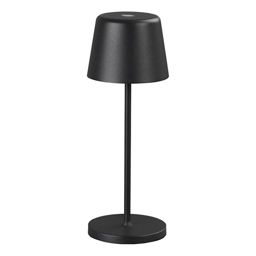 Ideal Lux - LED Сенсорна вулична настільна лампа з регулюванням яскравості CUTE LED/2,5W/3,7V USB 2200-2700K IP65 чорний