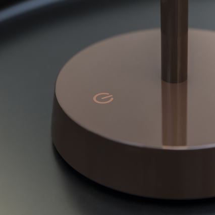 Ideal Lux - Светодиодная сенсорная диммируемая лампа LOLITA LED/2,8W/5V 2200 mAh IP54 коричневая