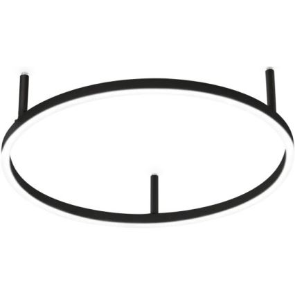 Ideal Lux - LED стельовий світильник ORACLE SLIM LED/29 Вт/230 В 4000K CRI 90 діам. 50 см чорний