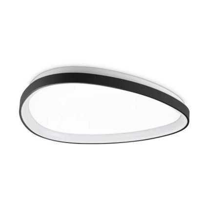 Ideal Lux - Світлодіодний стельовий світильник з регулюванням яскравості GEMINI LED/28W/230V діаметр 61 см CRI 90 чорний