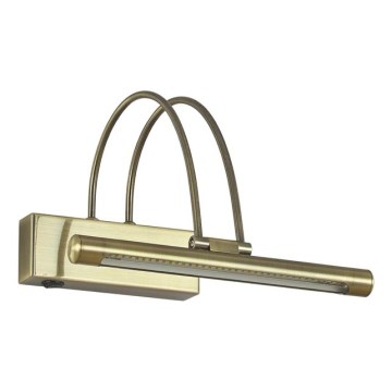 Ideal Lux - LED светильник для картин BOW LED/3,5 Вт/230 В CRI 90 26 см латунь