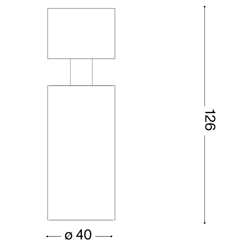 Ideal Lux - LED точечный светильник DYNAMITE 1xGU10/7W/230V CRI 90 белый