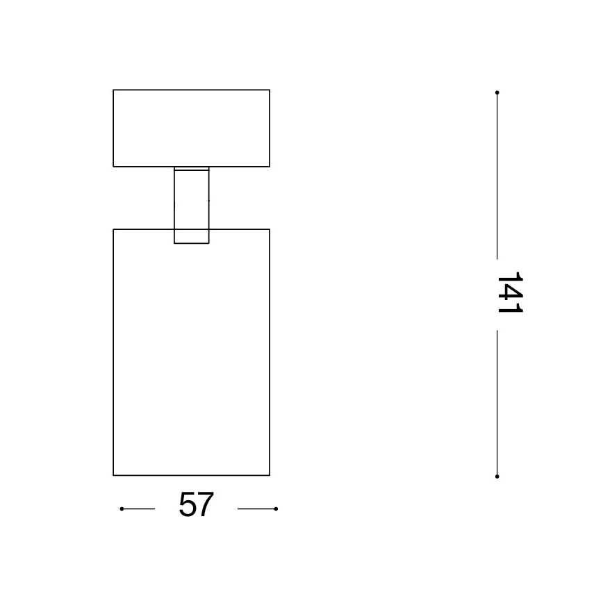 Ideal Lux - LED точечный светильник DYNAMITE 1xGU10/7W/230V CRI 90 латунь