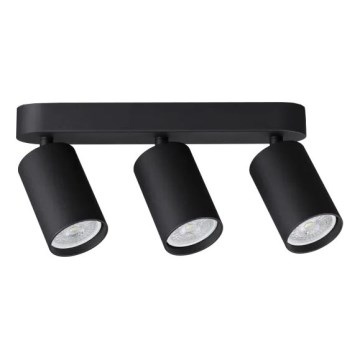 Ideal Lux - LED точечный светильник DYNAMITE 3xGU10/7W/230V CRI 90 чёрный