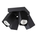 Ideal Lux - LED точечный светильник DYNAMITE 4xGU10/7W/230V CRI 90 черный