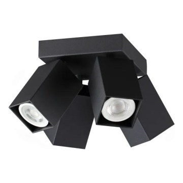 Ideal Lux - LED точечный светильник DYNAMITE 4xGU10/7W/230V CRI 90 черный