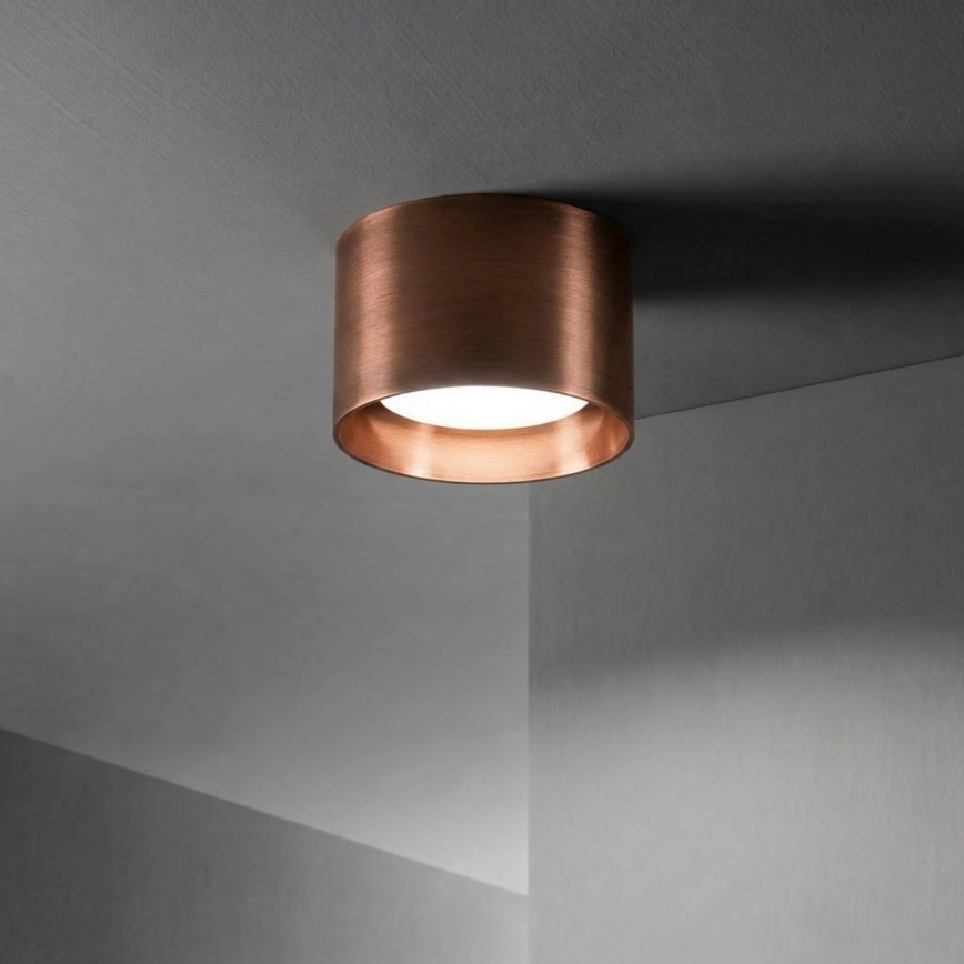 Ideal Lux - LED-точечный светильник SPIKE 1xGX53/9W/230V, диаметр 10 см, медный