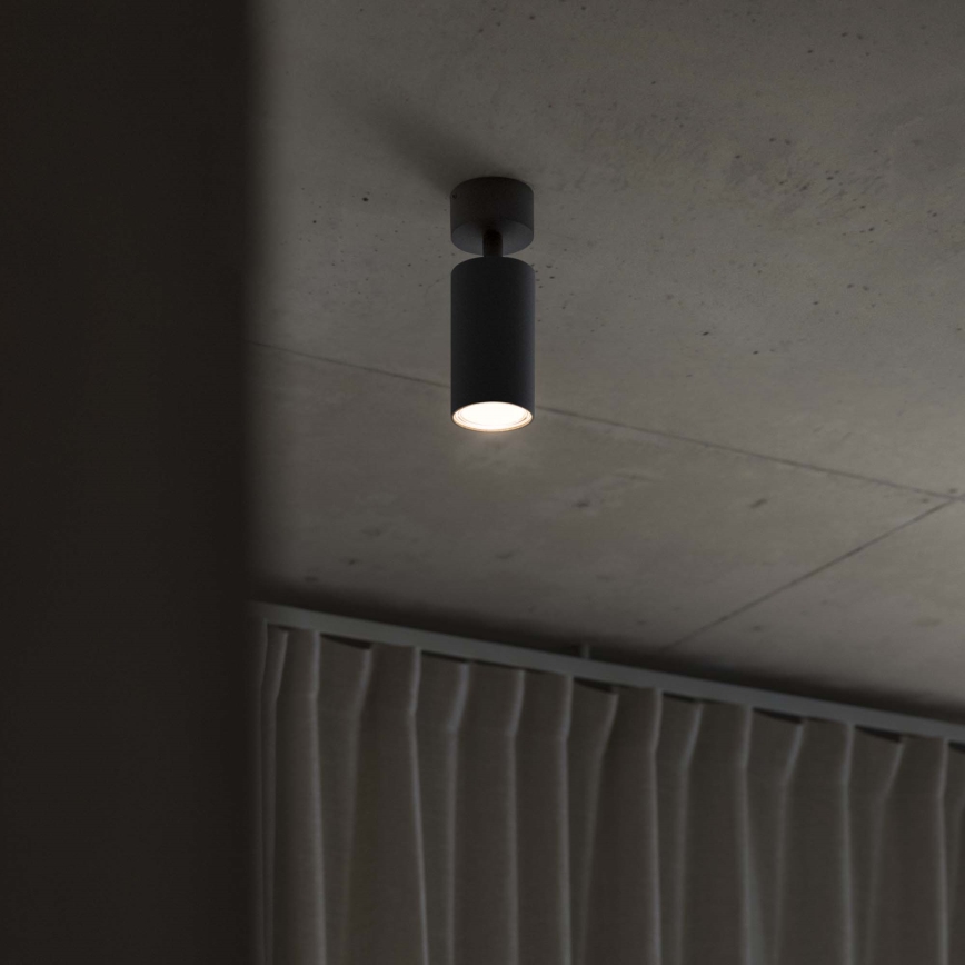 Ideal Lux - LED точковий світильник DYNAMITE 1xGU10/7W/230V CRI 90 чорний