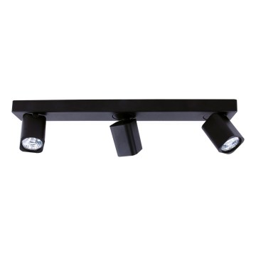 Ideal Lux - LED точковий світильник RUDY 3xGU10/7W/230V CRI 90 чорний