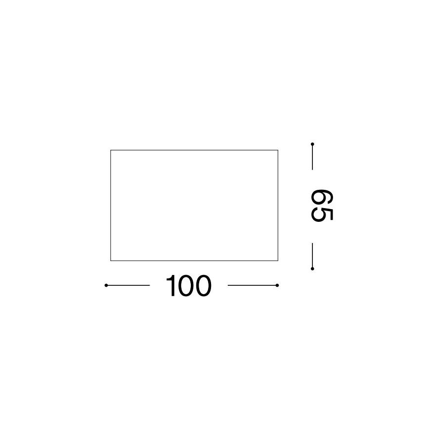Ideal Lux - LED точковий світильник SPIKE 1xGX53/9W/230V 10x10 cm золотий