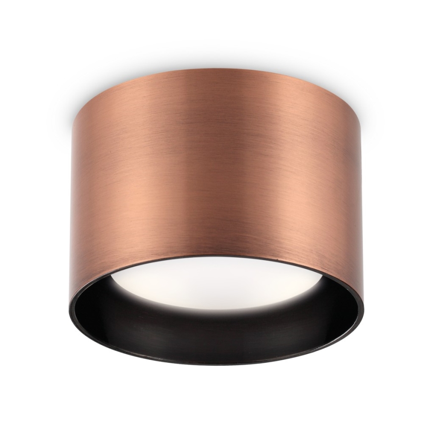 Ideal Lux - LED точковий світильник SPIKE 1xGX53/9W/230V діам. 10 см, колір міді