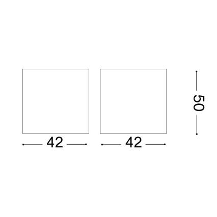 Ideal Lux - Точковий LED світильник з регулюванням яскравості NITRO LED/4W/230V діаметр 4,2 см CRI 90 білий