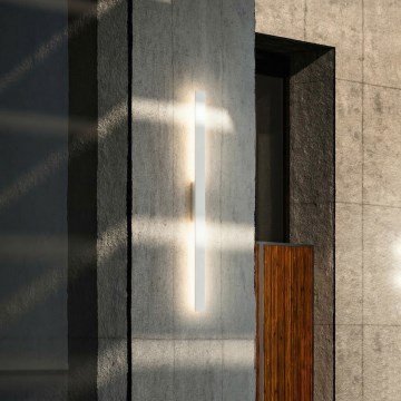 Ideal Lux - LED уличный настенный светильник LINEA LED/23 Вт/230 В CRI 90 144 см IP54 белый