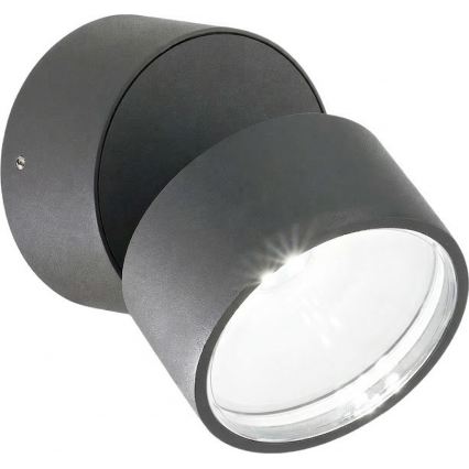 Ideal Lux - LED уличный настенный светильник OMEGA LED/7W/230V CRI 90 IP54 антрацит