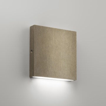 Ideal Lux - LED уличный настенный светильник POST-IT LED/3W/12V CRI 90 латунь