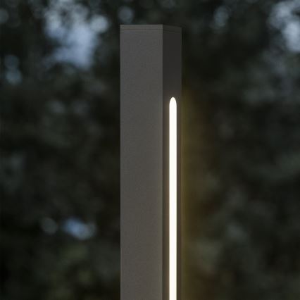 Ideal Lux - LED уличный светильник JEDI LED/25W/230V 160 см CRI 90 IP65 антрацит