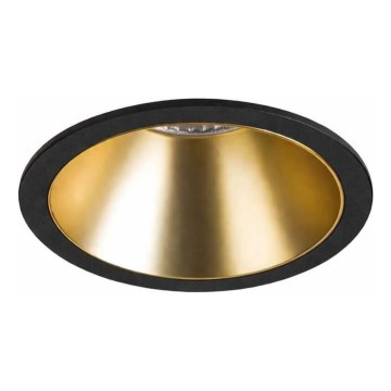 Ideal Lux - LED вбудований стельовий світильник GAME TRIM LED/11W/230V 3000K CRI 90 Ø 8,5 см IP40 золотистий/чорний