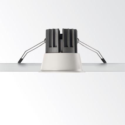 Ideal Lux - вбудований стельовий світильник GAME TRIM LED/11 Вт/230 В 3000K CRI 90 діаметр 8,5 см IP40 золотий/білий