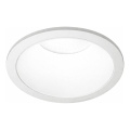 Ideal Lux - LED вбудований точковий світильник GAME TRIM LED/11W/230V 3000K CRI 90 діам. 8,5 см IP40 білий